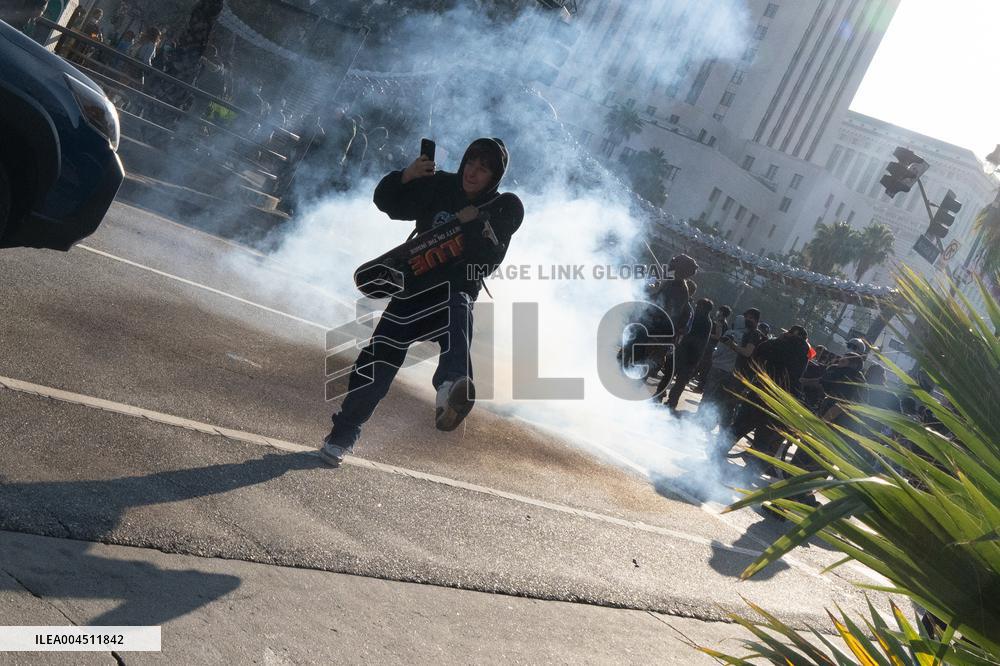 Los Angeles Demostrations on June 8 - LA