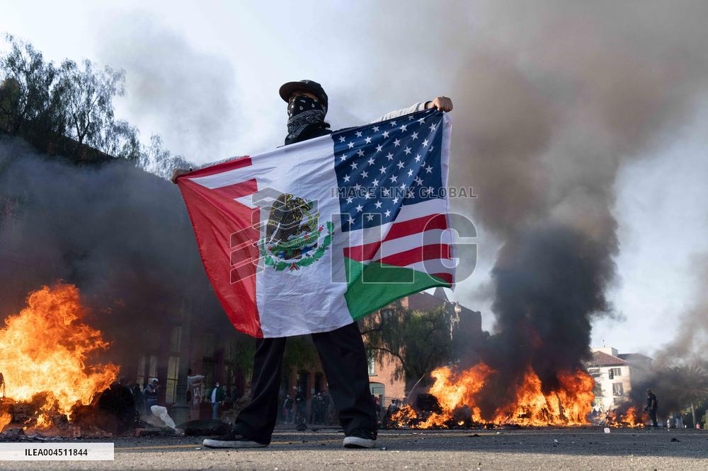 Los Angeles Demostrations on June 8 - LA