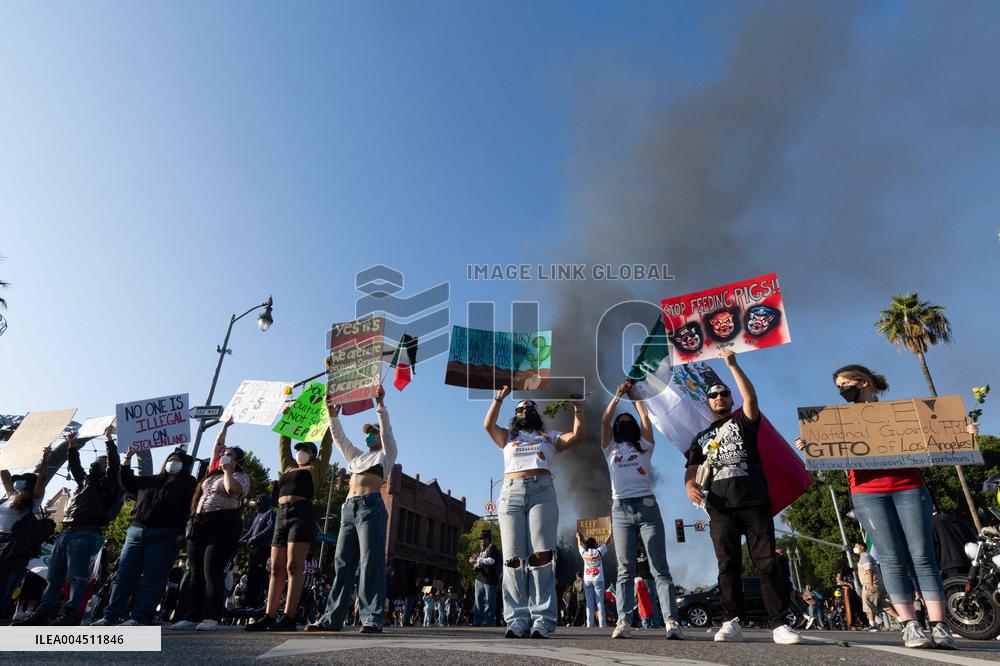 Los Angeles Demostrations on June 8 - LA