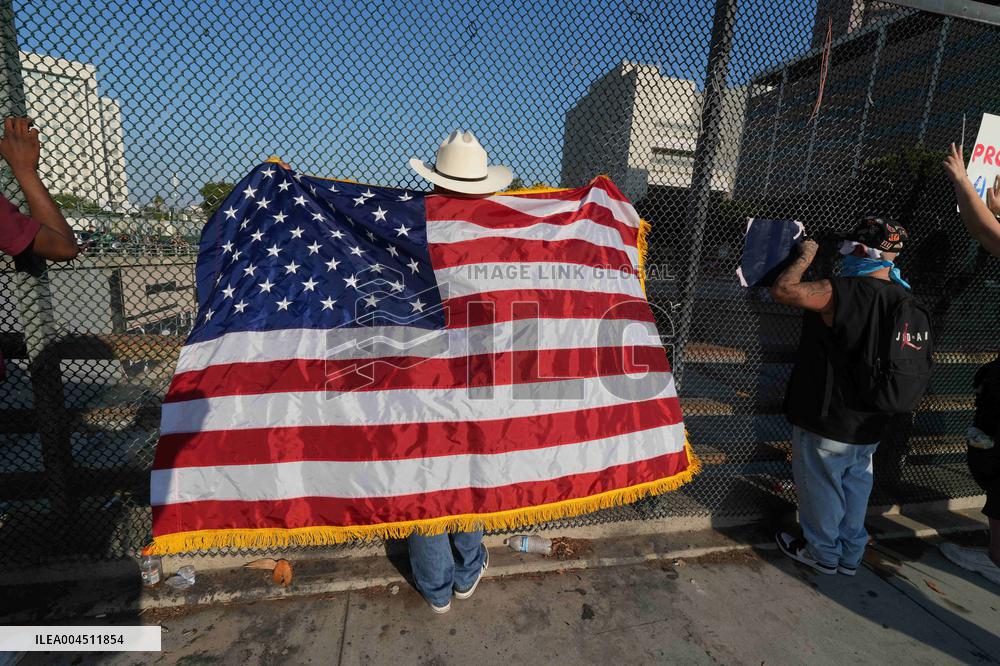 Los Angeles Demostrations on June 8 - LA