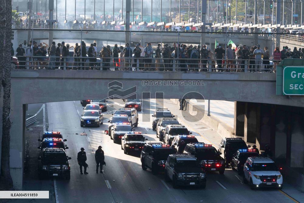 Los Angeles Demostrations on June 8 - LA