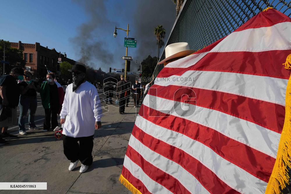 Los Angeles Demostrations on June 8 - LA