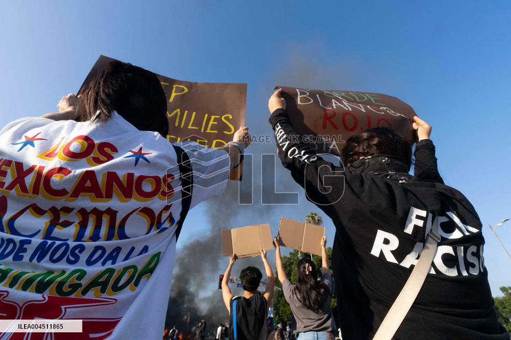 Los Angeles Demostrations on June 8 - LA