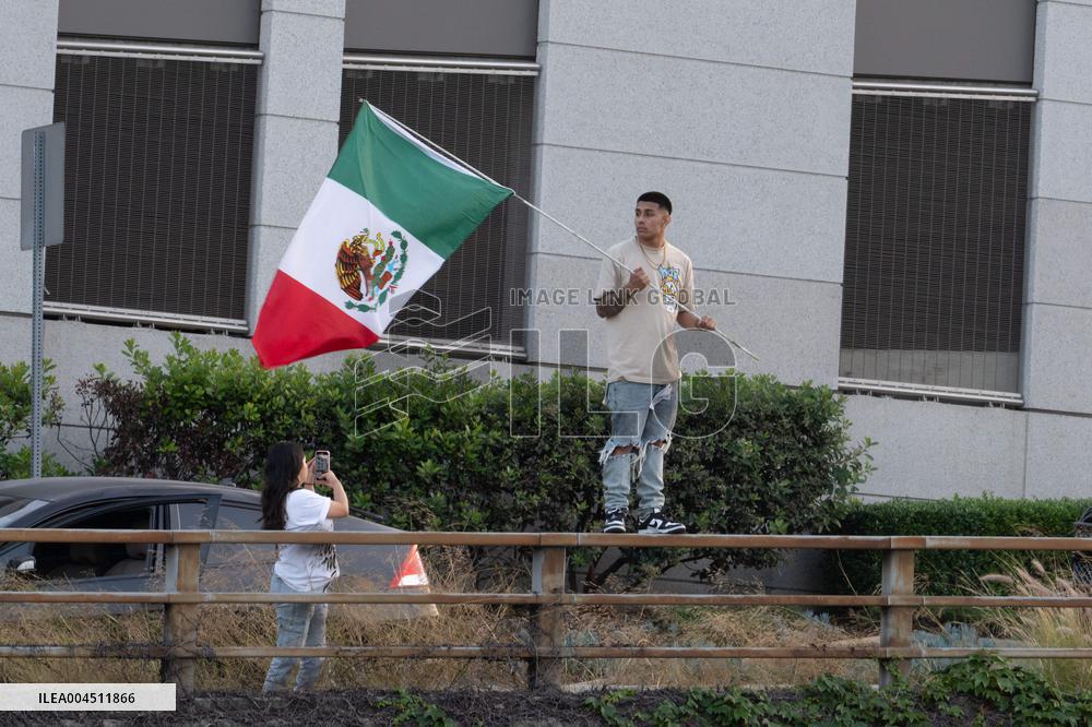 Los Angeles Demostrations on June 8 - LA