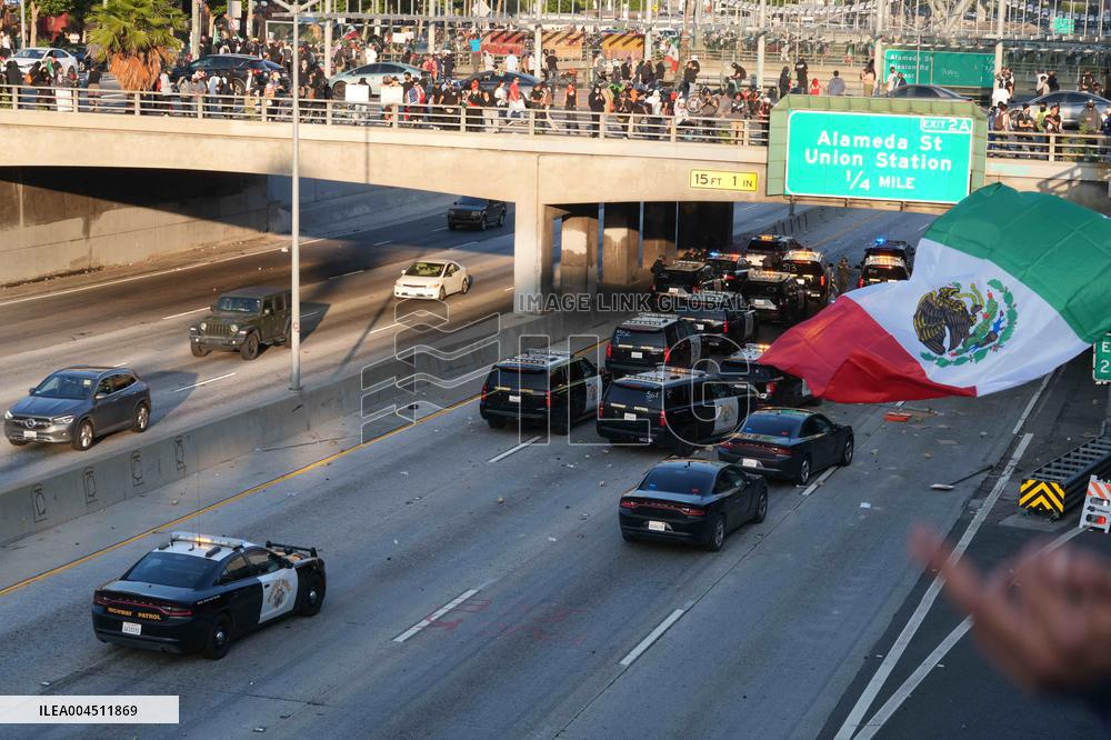 Los Angeles Demostrations on June 8 - LA