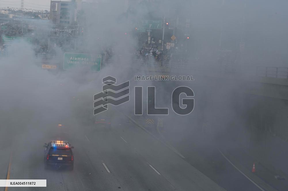 Los Angeles Demostrations on June 8 - LA