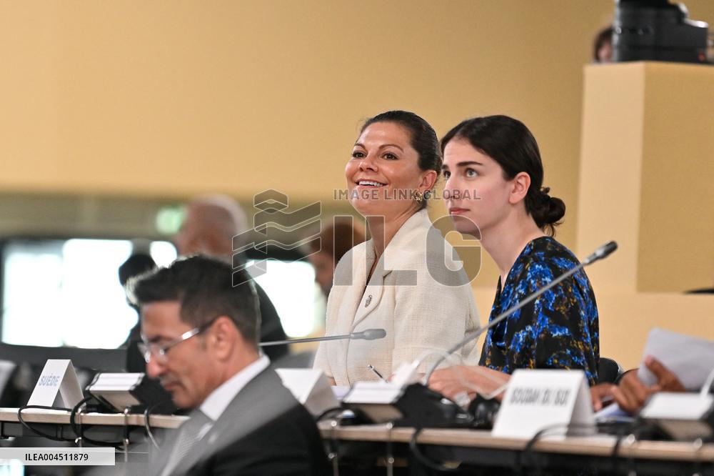 Princess Victoria At UNOC3 - Nice