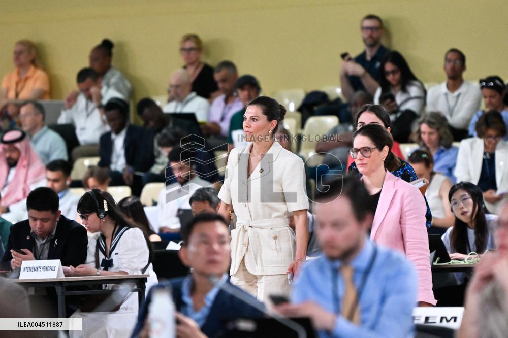 Princess Victoria At UNOC3 - Nice