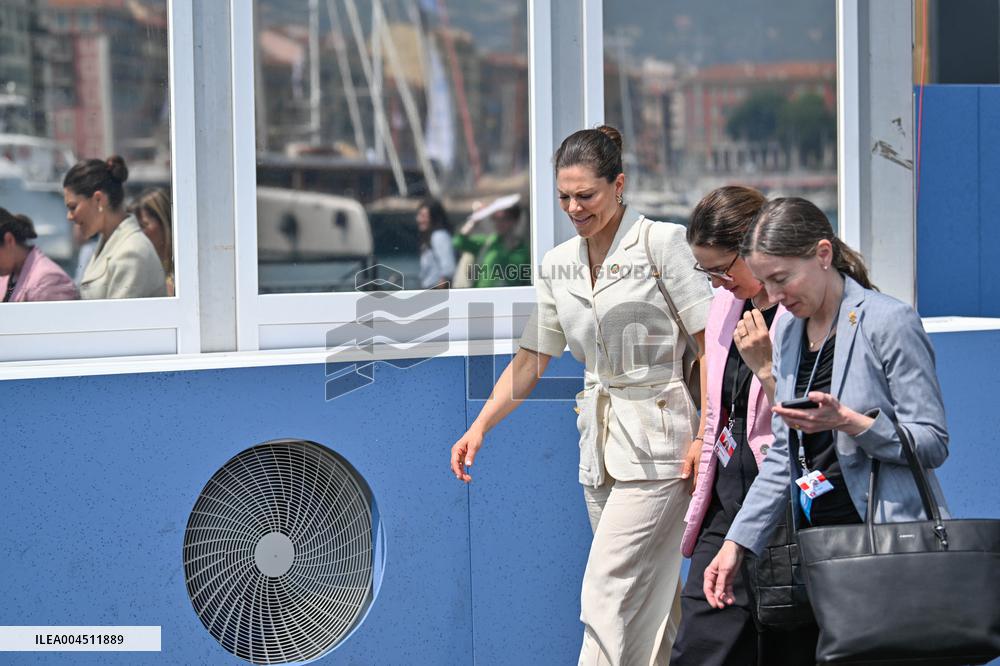 Princess Victoria At UNOC3 - Nice