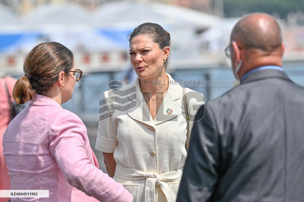 Princess Victoria At UNOC3 - Nice