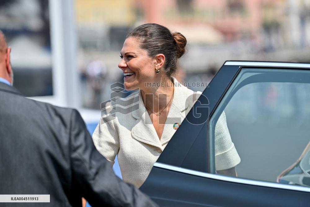 Princess Victoria At UNOC3 - Nice