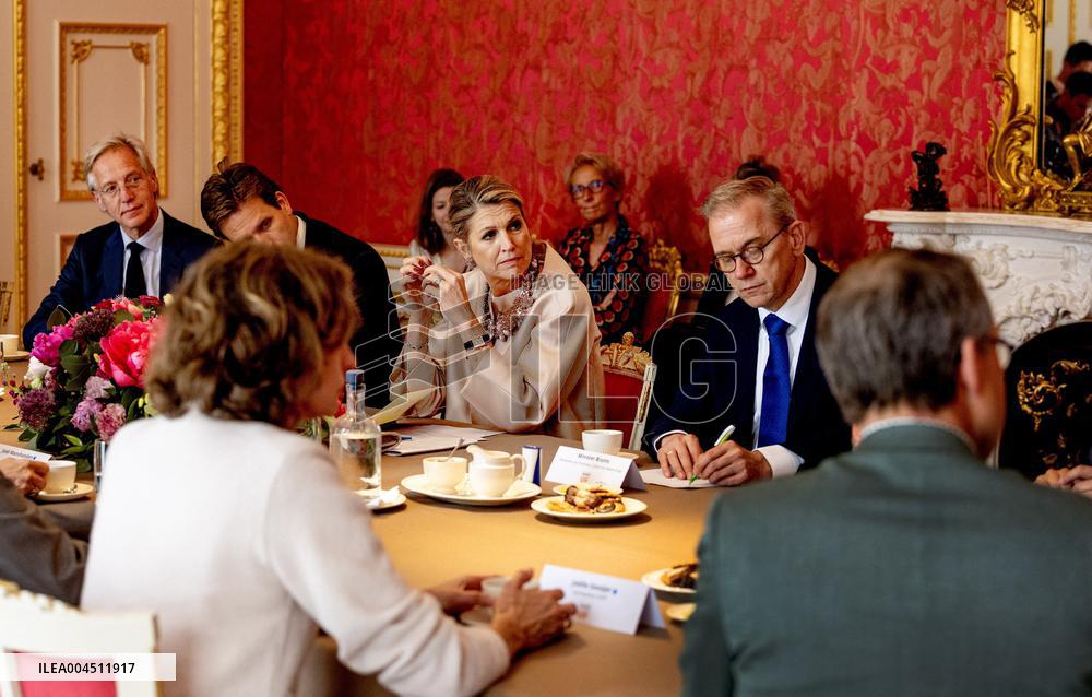 Queen Maxima At A Student Welfare Work Conference - The Hague