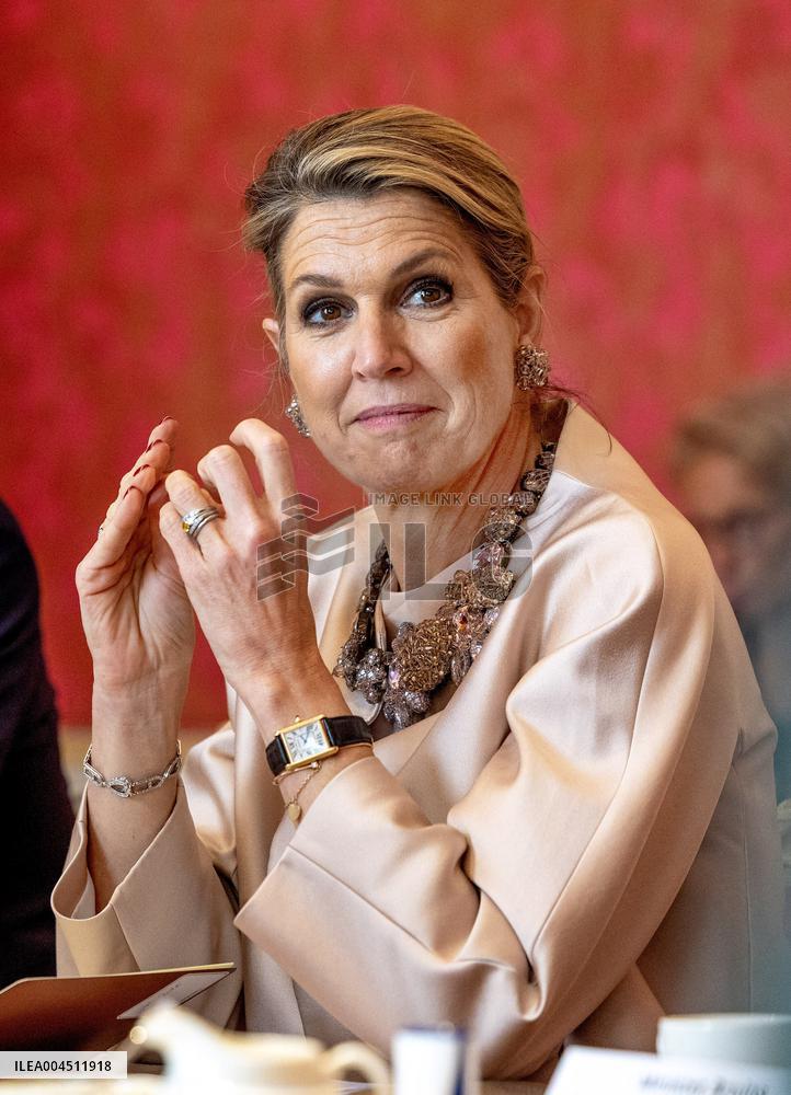 Queen Maxima At A Student Welfare Work Conference - The Hague