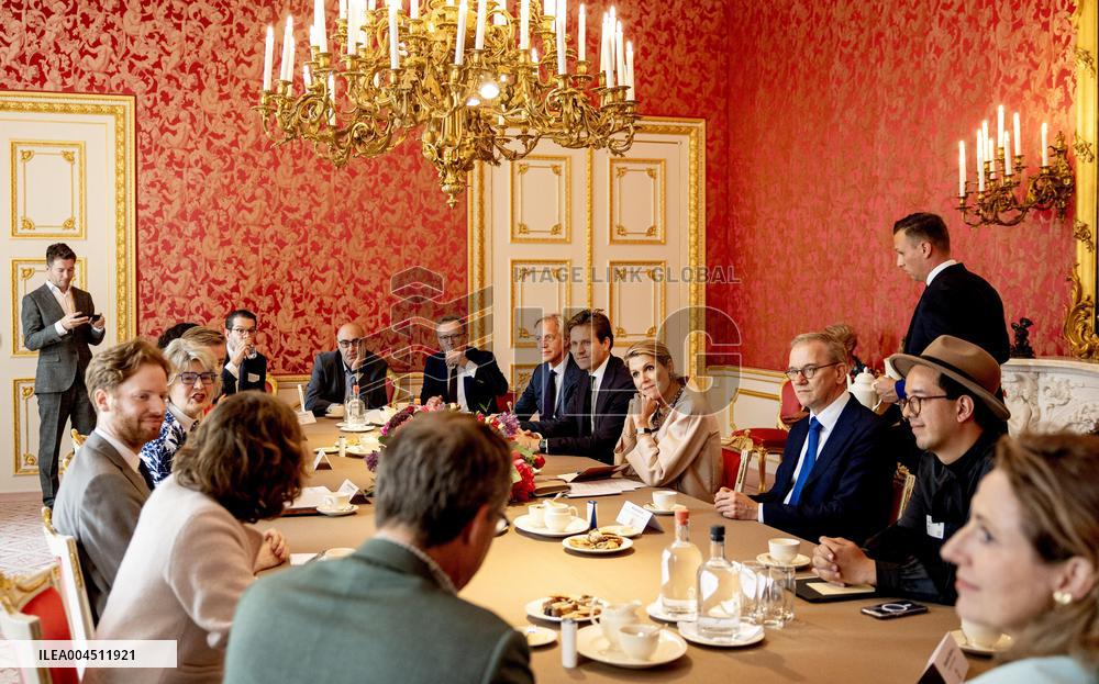 Queen Maxima At A Student Welfare Work Conference - The Hague