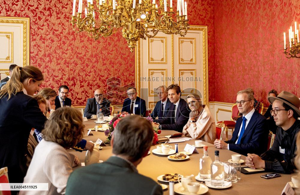 Queen Maxima At A Student Welfare Work Conference - The Hague