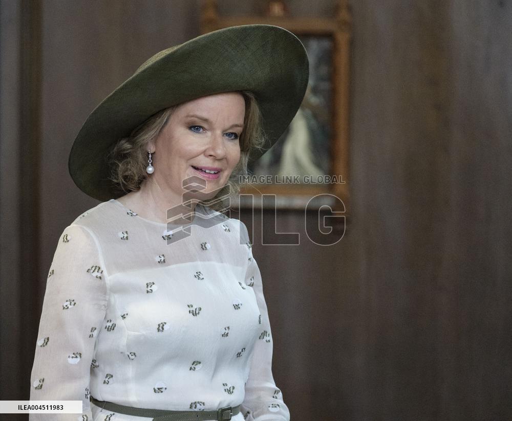 Queen Mathilde Visits the Ten Wijngaerde Princely Beguinage - Bruges