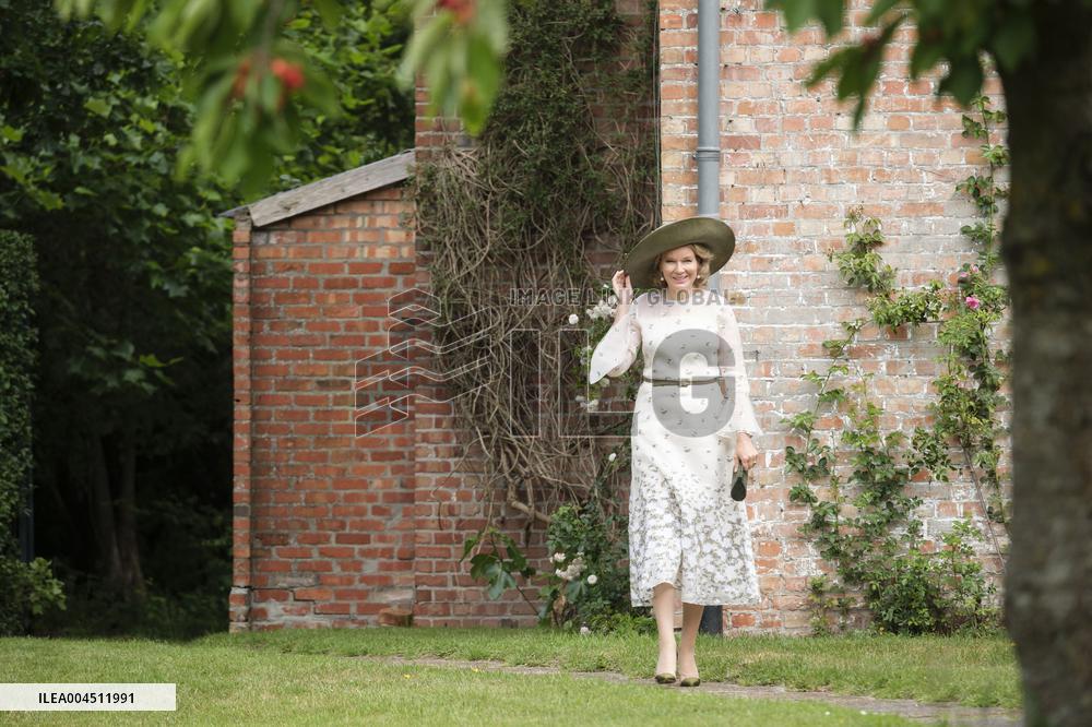 Queen Mathilde Visits the Ten Wijngaerde Princely Beguinage - Bruges