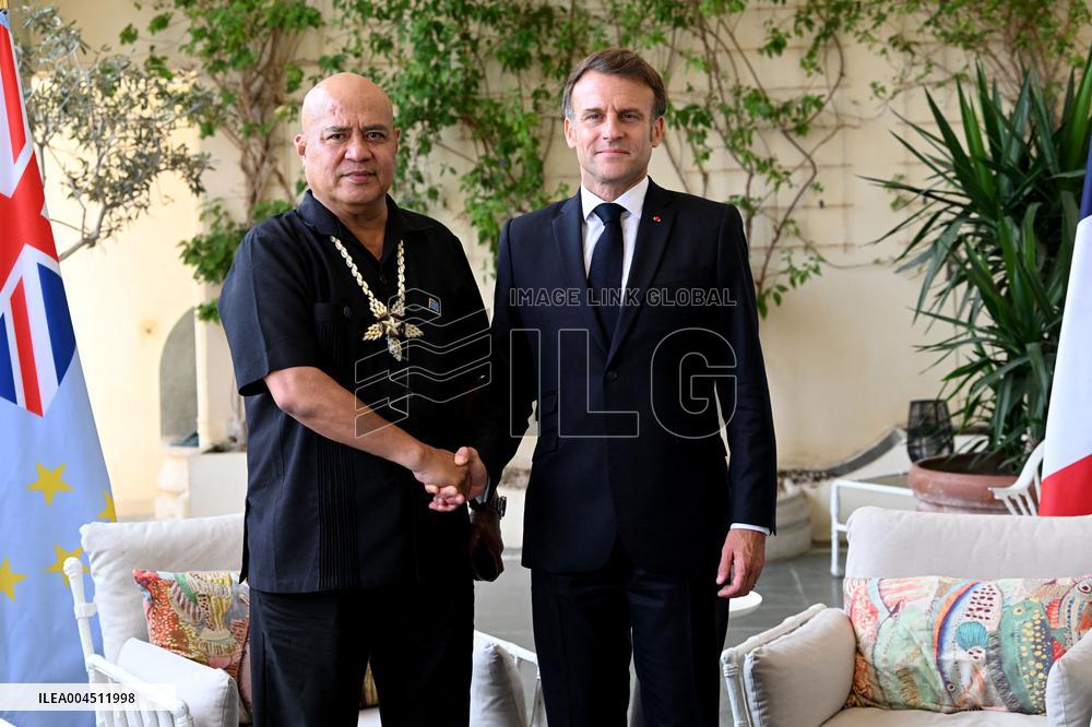 Bilateral Meeting During UNOC3 - Nice