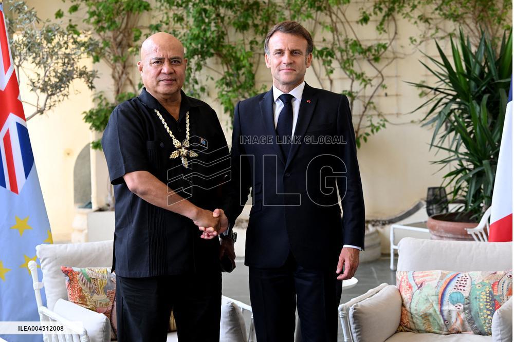 Bilateral Meeting During UNOC3 - Nice