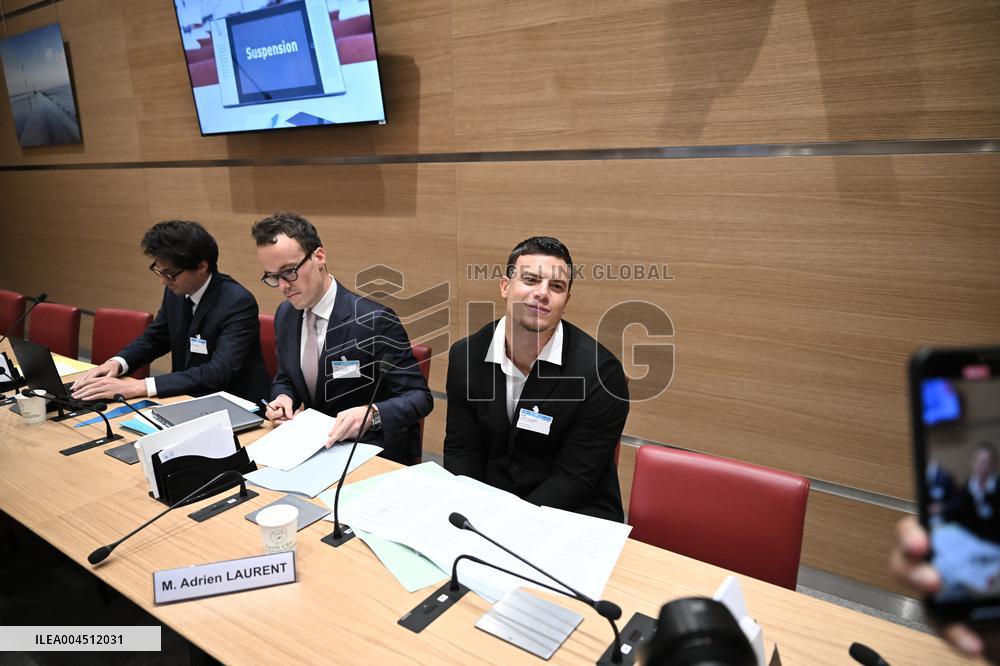 Hearing Of AD Laurent On the Psychological Effects Of TikTok - Paris