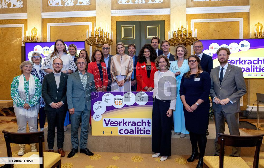 Queen Maxima At A Student Welfare Work Conference - The Hague