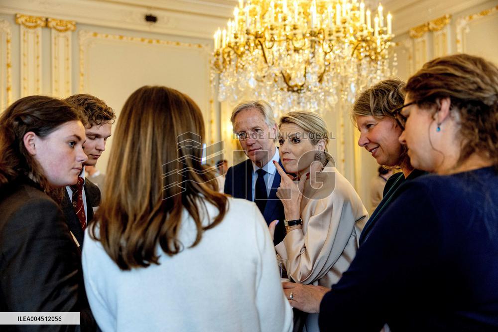 Queen Maxima At A Student Welfare Work Conference - The Hague
