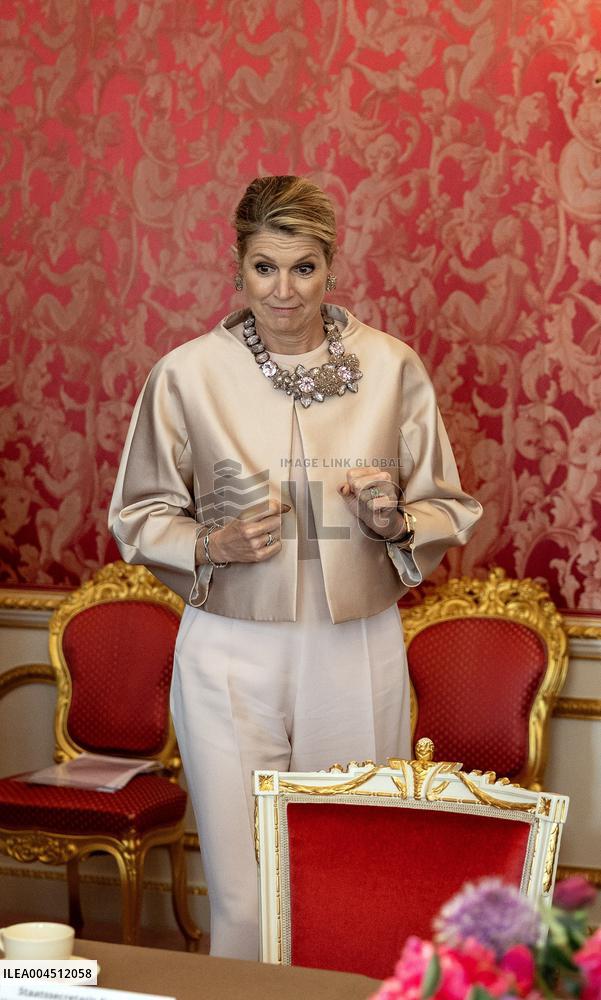 Queen Maxima At A Student Welfare Work Conference - The Hague