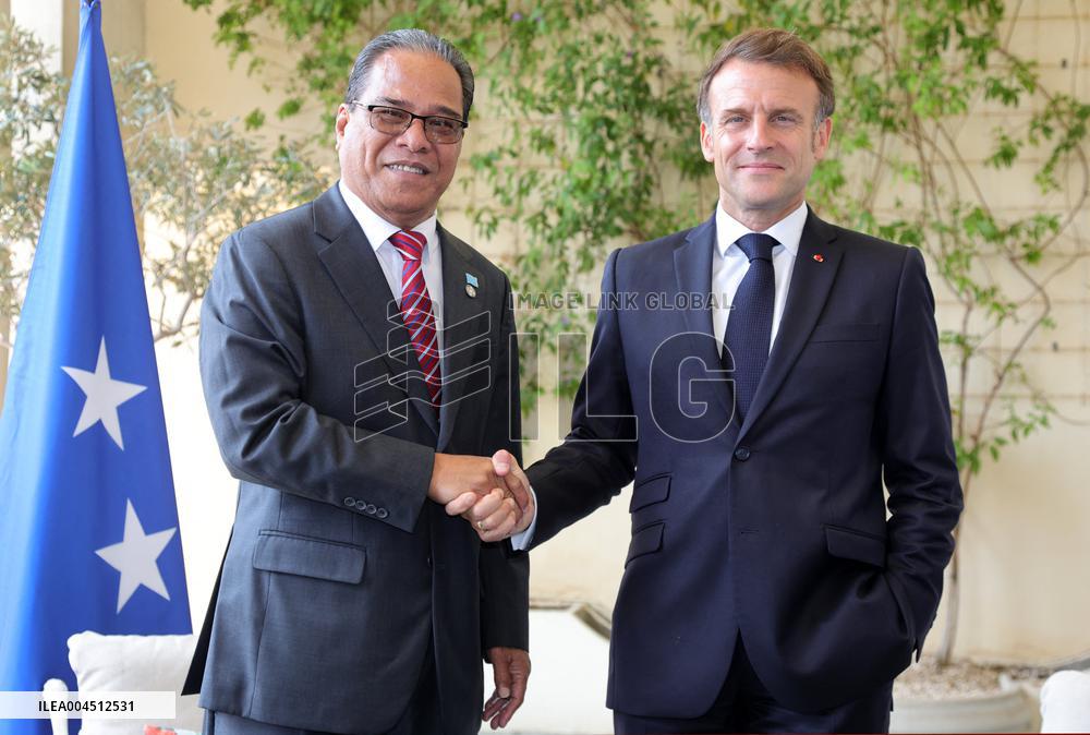 Pacific - France Summit at UNOC3 - Nice