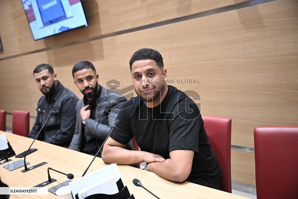 NasDas Hearing on TikTok At French National Assembly - Paris