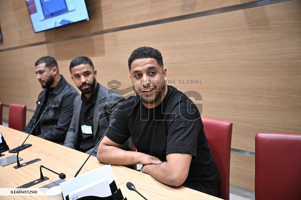 NasDas Hearing on TikTok At French National Assembly - Paris