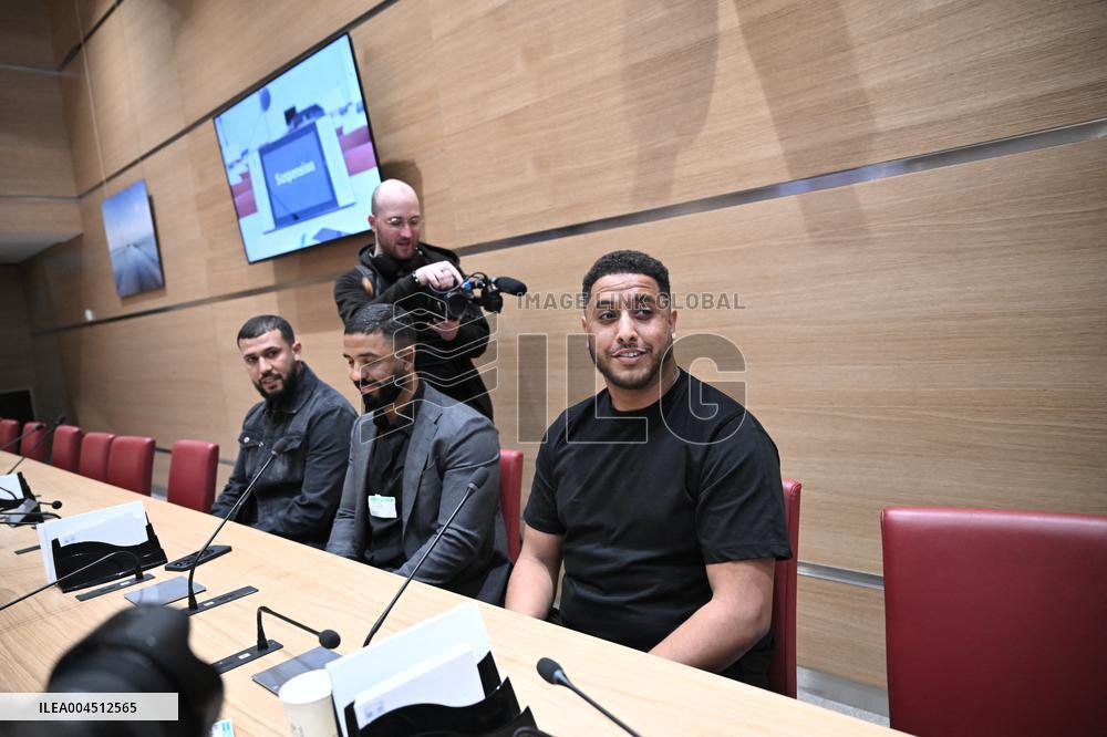 NasDas Hearing on TikTok At French National Assembly - Paris