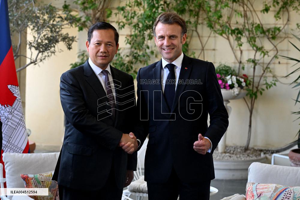 Bilateral Meeting During UNOC3 - Nice