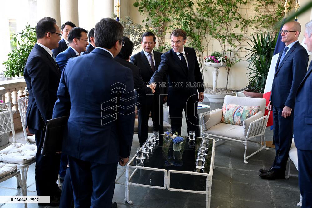 Bilateral Meeting During UNOC3 - Nice