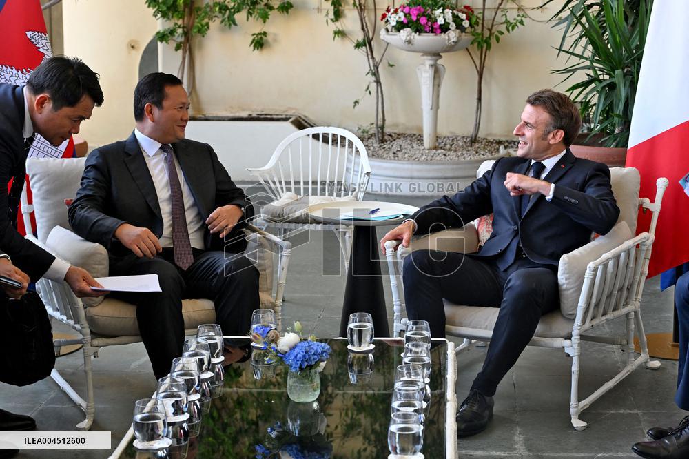 Bilateral Meeting During UNOC3 - Nice