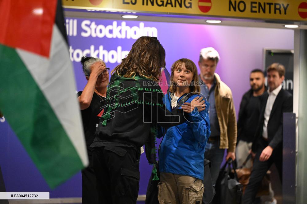 SWEDEN ISRAEL PALESTINIANS GAZA SHIP