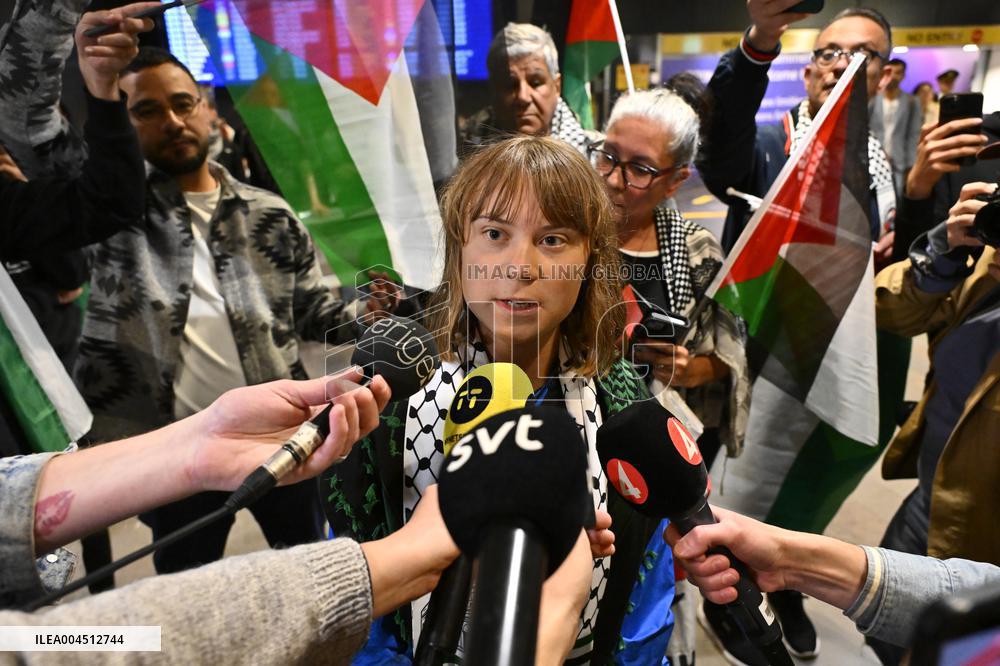 SWEDEN ISRAEL PALESTINIANS GAZA SHIP