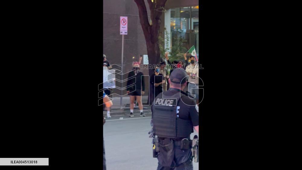 US: Hundreds Protest in Austin Over ICE Raids in Solidarity with LA protests 3