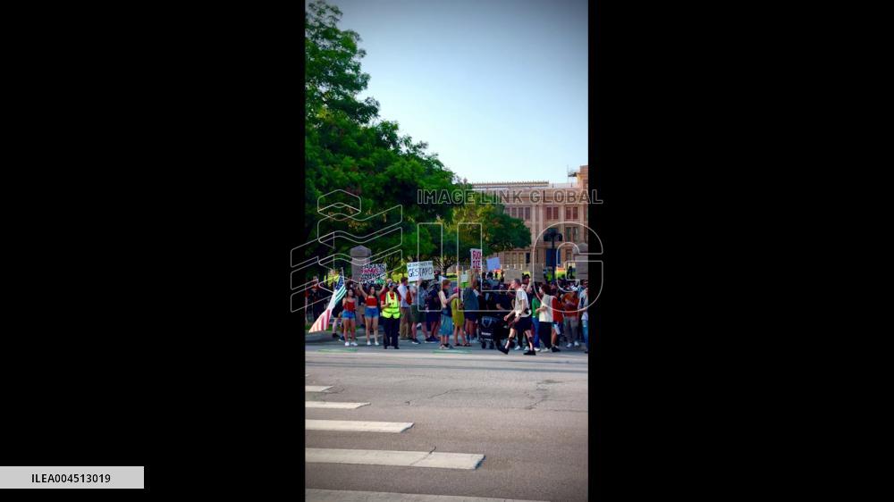 US: Hundreds Protest in Austin Over ICE Raids in Solidarity with LA protests 2