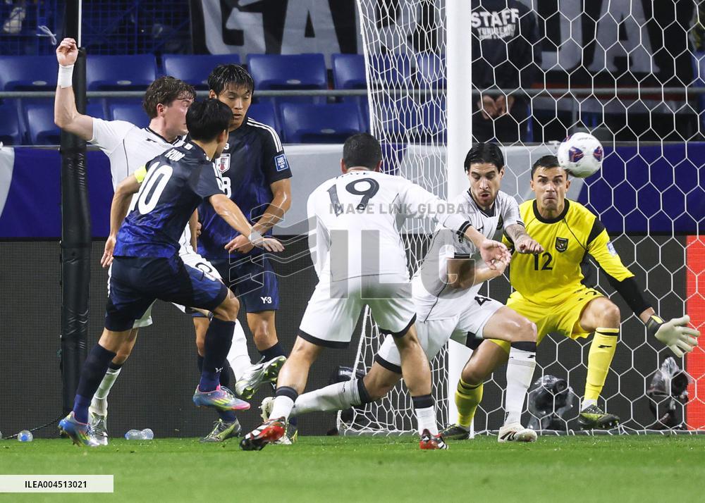 Football: Indonesia vs. Japan