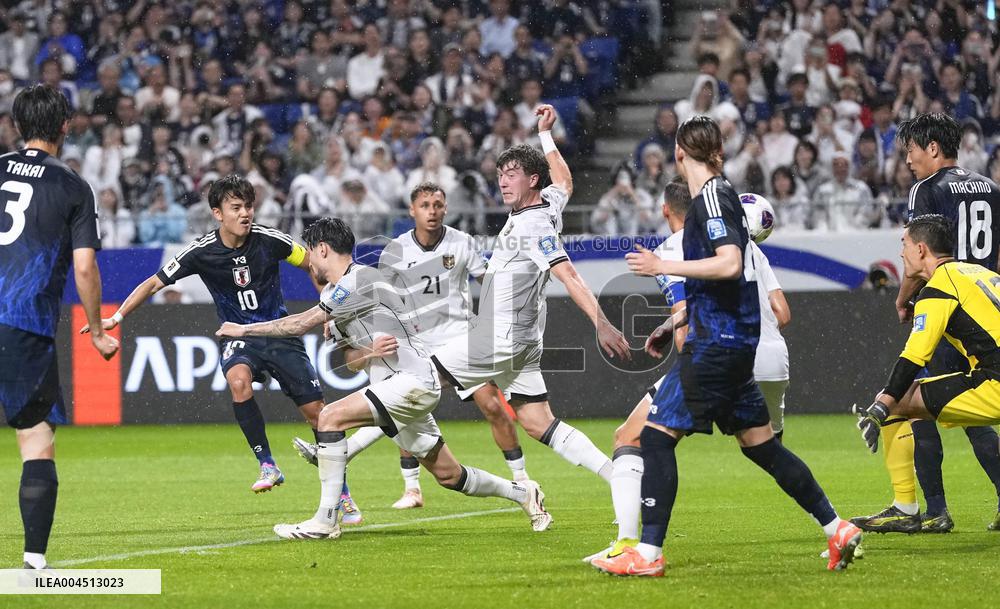 Football: Indonesia vs. Japan