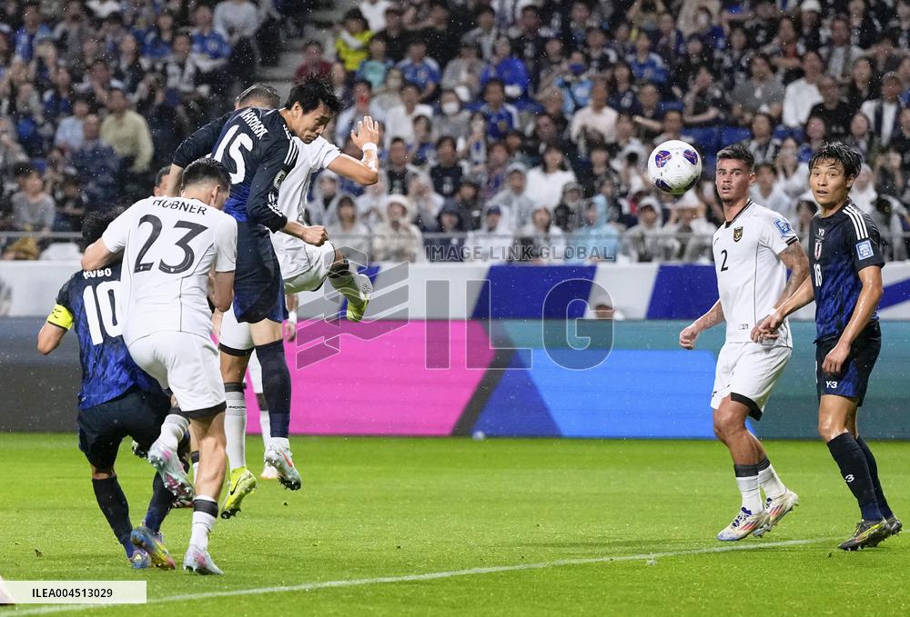 Football: Indonesia vs. Japan