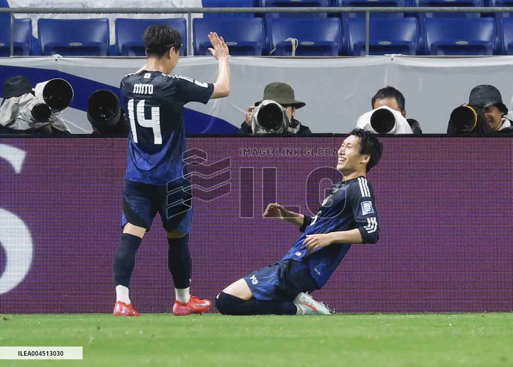 Football: Indonesia vs. Japan