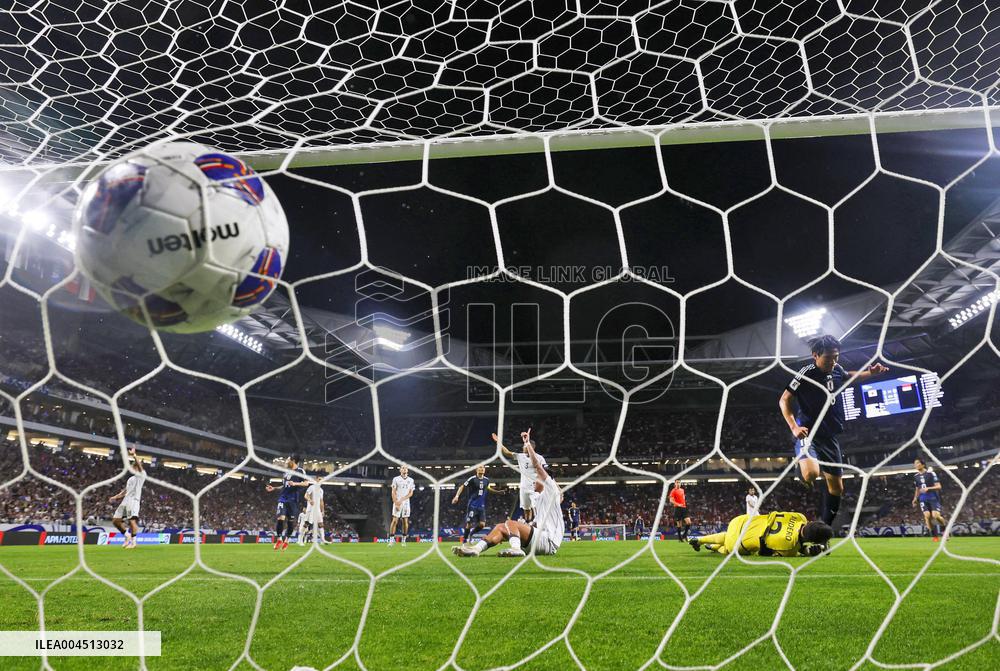 Football: Indonesia vs. Japan