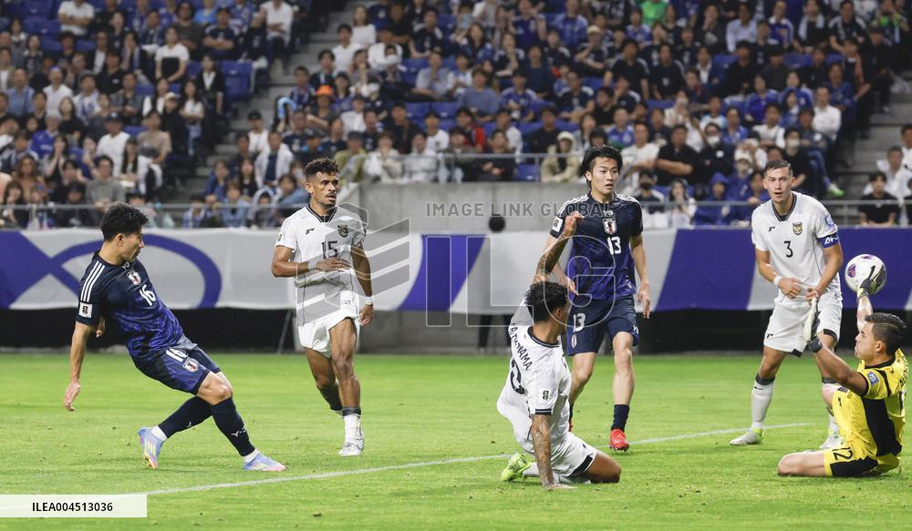 Football: Indonesia vs. Japan
