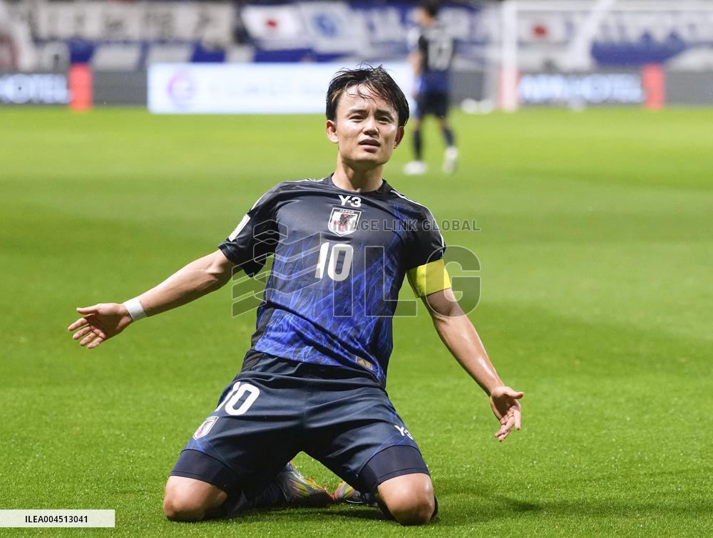 Football: Indonesia vs. Japan