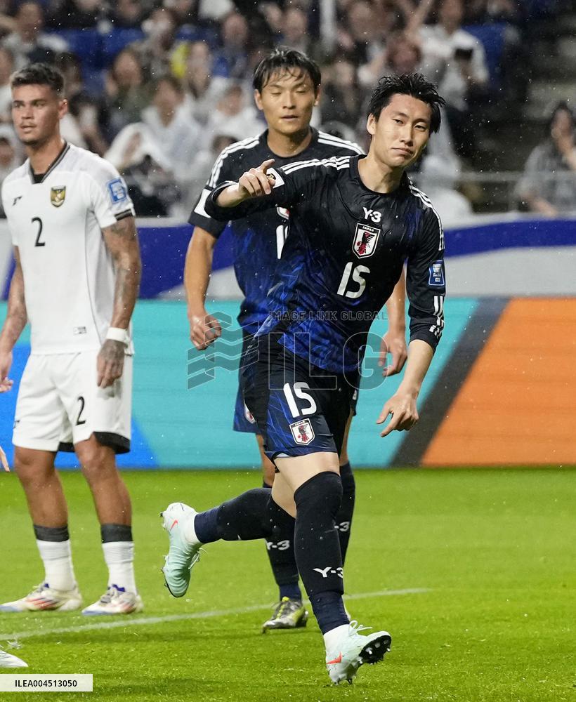 Football: Indonesia vs. Japan