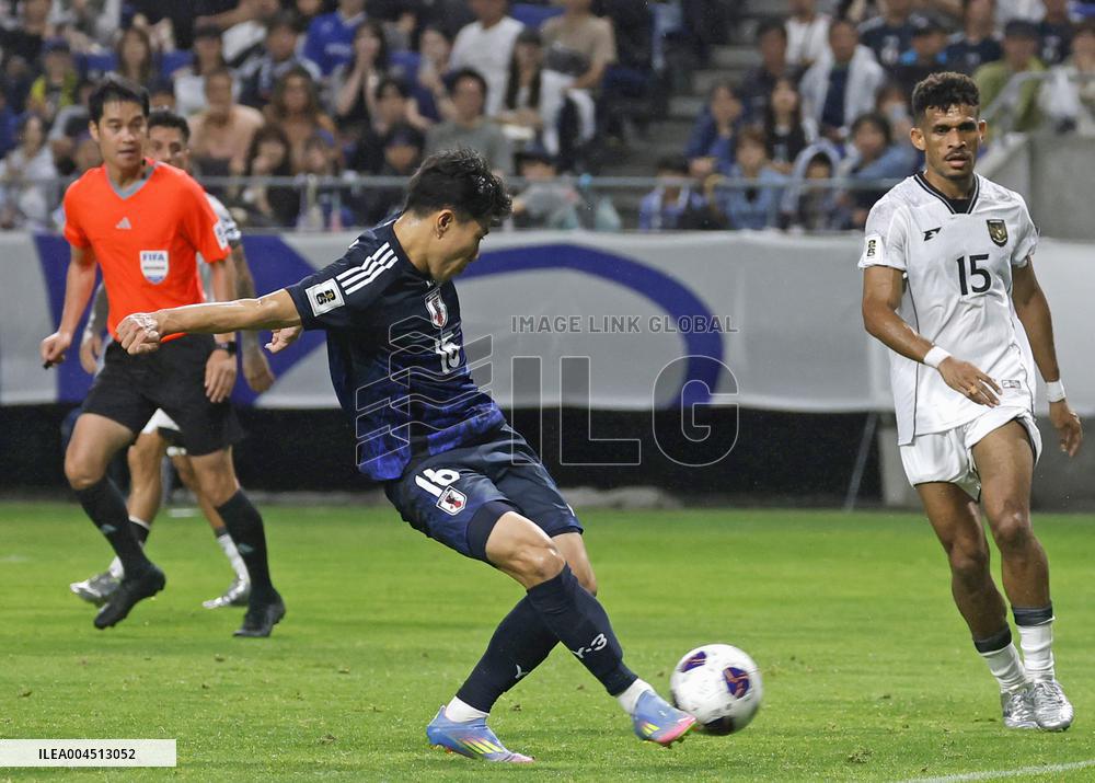 Football: Indonesia vs. Japan