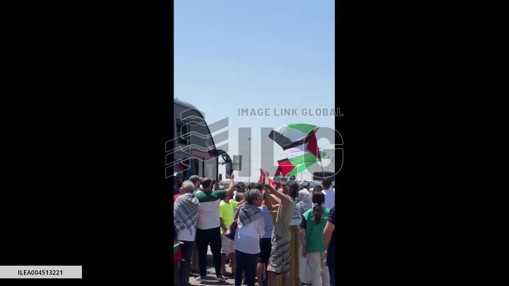 Tunisia: ‘Soumoud’ Land Convoy Aims to ‘Break the Siege’ of Gaza 2