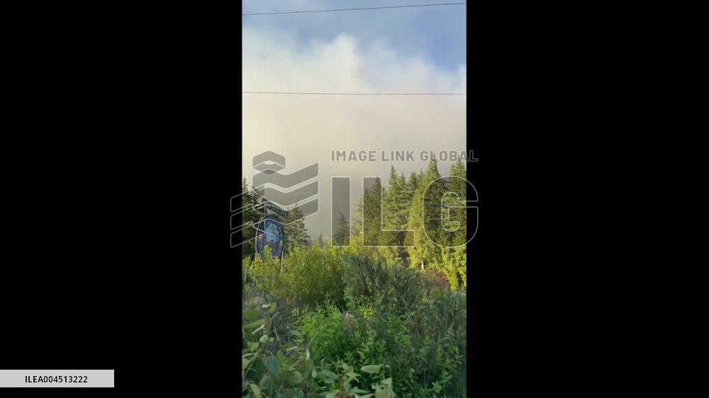 Canada: Emergency Declared as Wildfire Rages in Squamish, B.C.