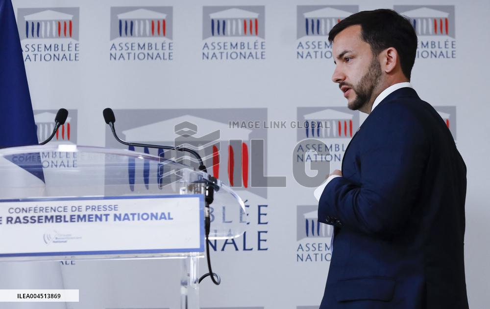 Jean Philippe Tanguy Press Conference - Paris